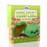 Dubai Dumpling Pistachio Flavor Korean Chewy Cookie by Oasis Treasures (90g)