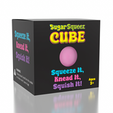 SugarSqueez Cube Mini Size Squishies® Fidget Sugar Stress Ball (1pc) Color Ships Assorted