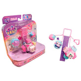 Clickeez: Keychain Cube Portable Click Fidget Toy Assorted