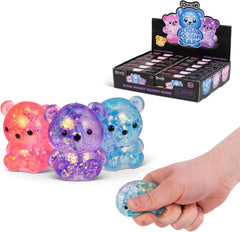 Scrunchems Sugar Diddy Bears Squishy Fidget Toy (3pc)