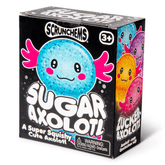 Scrunchems Sugar Axolotl Squishy Fidget Toy (1pc) Color Ships Assorted Simple Scrunchems