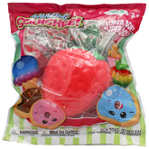 Amazing Squishee Series 2 Strawberry - Collectible Squishy Stress Toy (1pc)