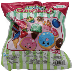 Amazing Squishee Food Series 2 Strawberry - Collectible Squishy Stress Toy (1pc) Simple Exclusive