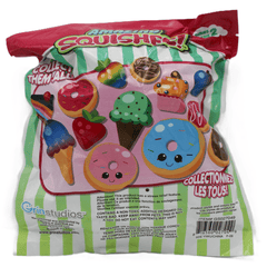 Amazing Squishee Food Series 2 Mint Chip Cone - Collectible Squishy Stress Toy (1pc) Simple Exclusive