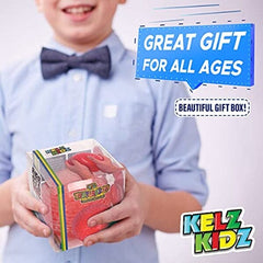 Kelz Kidz Jumbo Textured Squishy Stress Ball (1pc) – Giant Sensory Fidget Toy for Stress Relief Simple Kelz Kidz