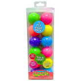 Expressions Rainbow Squeeze Ball Fidget Toys (12pc) – Colorful Stress Relief Sensory Squishy Set Simple Exclusive