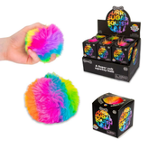 Scrunchems Furry Sugar Ball Stress Ball Squishy Fidget Toy (1pc) Color Ships Assorted Simple Scrunchems