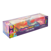 Sensory Toy Box Squishy Glitter Ducks Stress Relief Fidget Toy (4 pack)