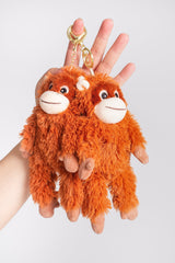 Monkey Plush Keychain (1pc)