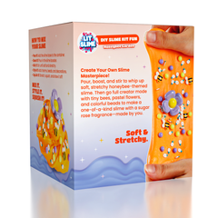 LIT Slime DIY Scented Slime Kit with Charms (1 Jar) Honeybee Garden