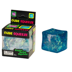 Cube Sugar Squeeze Squishies® Fidget Sugar Stress Ball (1pc) – Color Ships Assorted