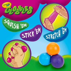 Crayola Globbles Squishy Fidget Toy (3 Pack)