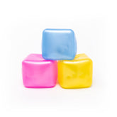 Sugah-Mals Pearl Cube Sugar Stress Ball Squishy Fidget Toy (1pc) Color Ships Assorted
