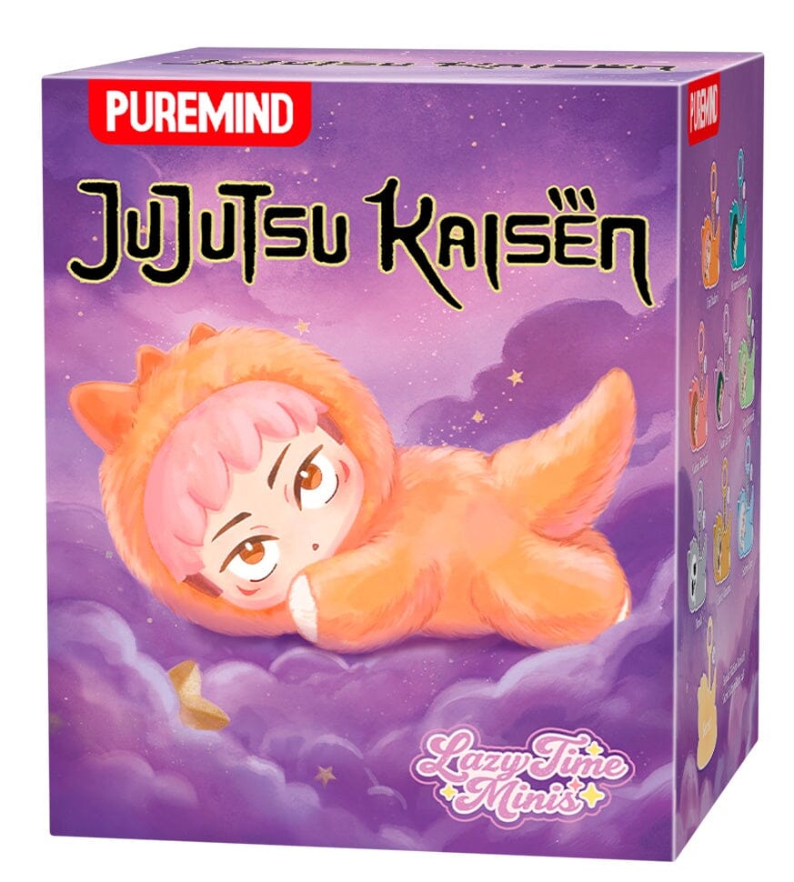 Puremind Jujutsu Kaisen Lazy Time Series 2 Minis Vinyl Plush Blind Box (1pc) Simple Puremind