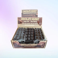 Chocolate Bar Slow-Rise Foam Squishy Fidget Toy (1pc)
