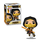 Funko Pop! Games: Mortal Kombat 11 Fatality – Scorpion Simple Funko