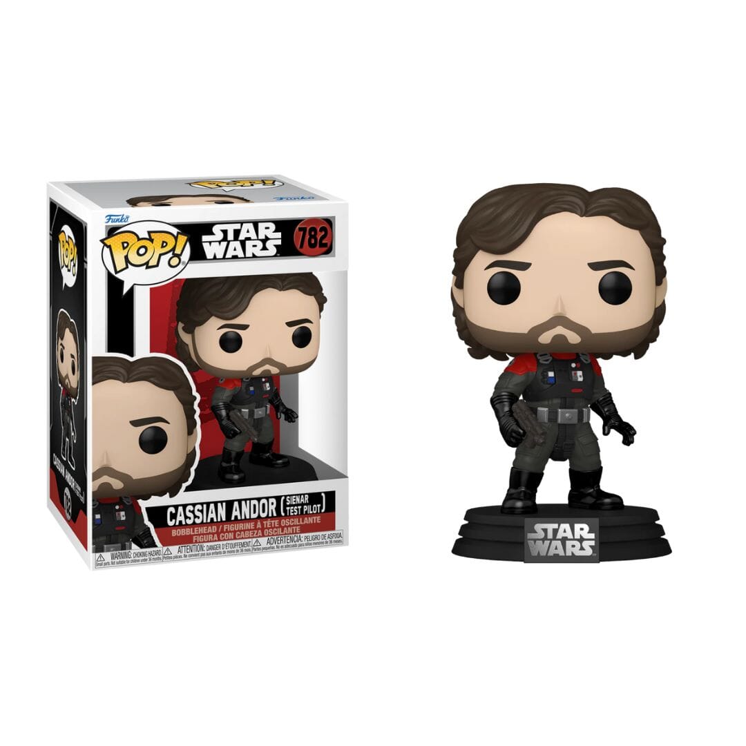 Funko Pop! Star Wars: Cassian Andor Chase Edition (Styles May Vary) Simple Funko