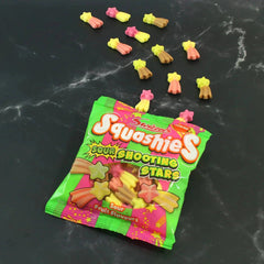 Swizzels Squashies Sour Shooting Stars - (100g) Imported From England Simple Squashies