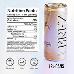 BRĒZ Social Tonic - Lion's Mane (12oz)