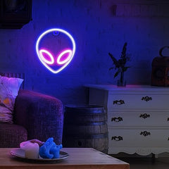 Illumina: Alien Neon Sign Led Light Simple Exclusive