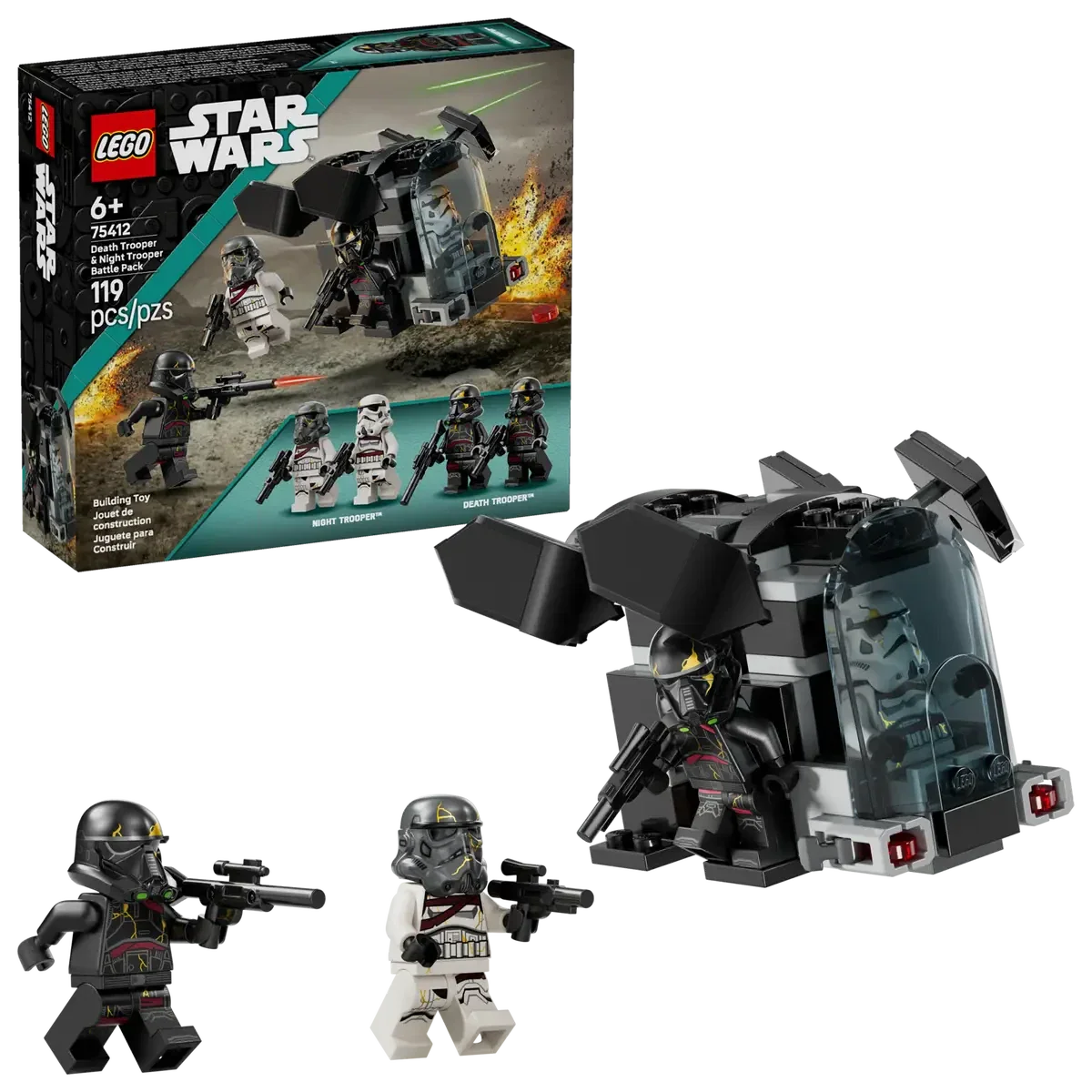 LEGO® Death Trooper & Night Trooper Battle Pack Simple Showcase