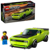 LEGO® Dodge Challenger SRT Hellcat Sports Car Simple Showcase