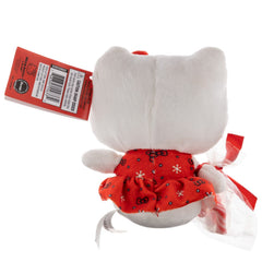 Galerie x Sanrio Hello Kitty 5.5" Holiday Plush Toy with Peppermint Mini Candy Canes