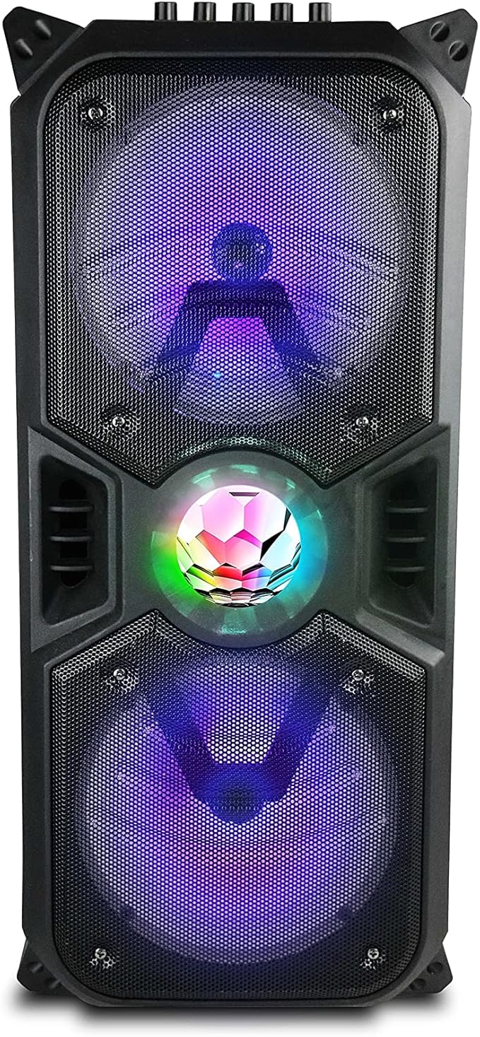 SoundLogicXT: HD Karaoke Speaker With Disco Ball and Microphone Simple SoundLogic XT