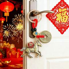 Year Of The Horse Keychain