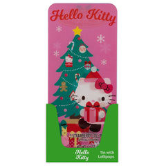 Galerie x Sanrio Hello Kitty Lenticular Tin With Strawberry Lollipops (1.41 oz)