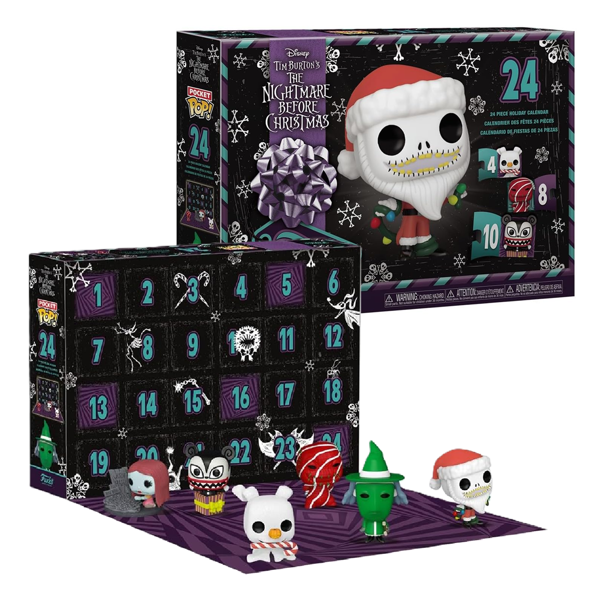 Funko Pocket Pop! The Nightmare Before Christmas: Advent Calendar Simple Funko