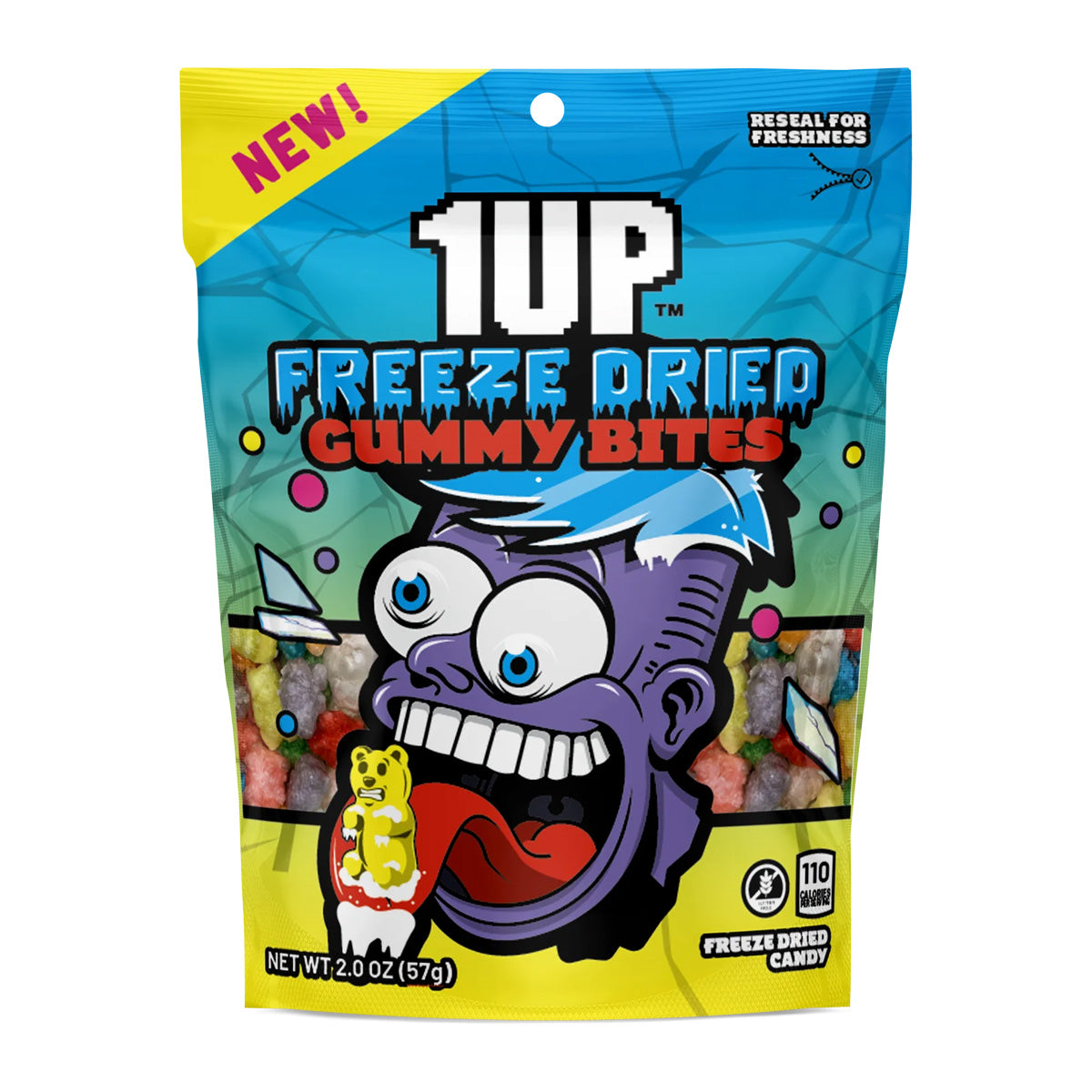 1UP: Freeze Dried Gummy Bites Simple 1UP