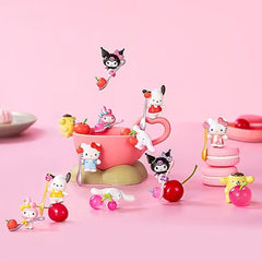 Sanrio: Hello Kitty & Friends Cheries Series Collectible Figurine Blind Box Simple Hello Kitty