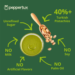 Peppertux: Vegan Pistachio Cream 7oz Simple Showcase