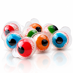 GummiYums! EyeBallz (8pc) Marshmallow Candy W/ Sour Fruity Centre