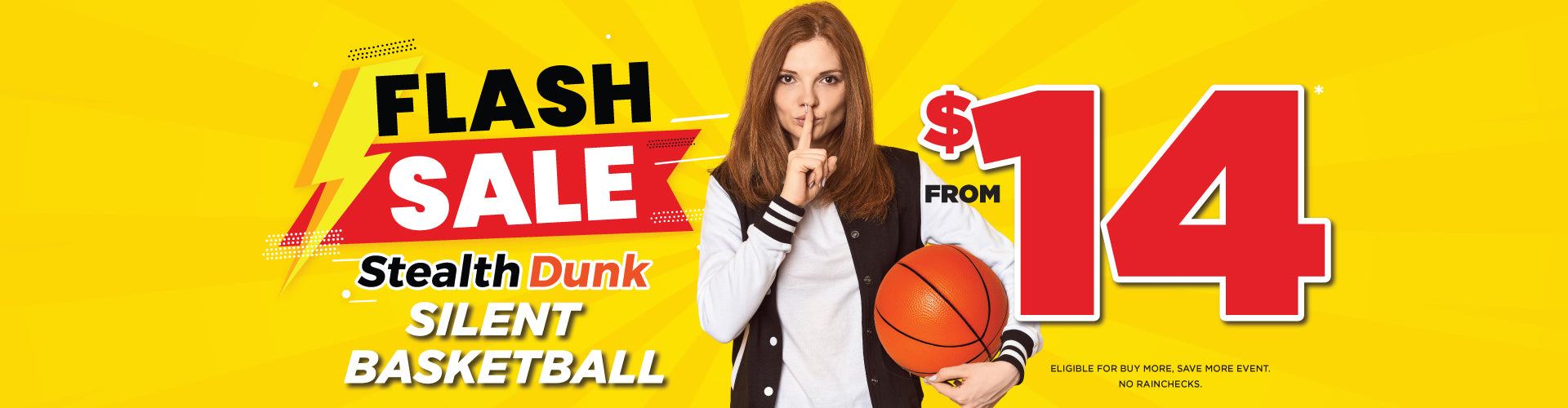 Stealth Dunk Silent Basketball Flash Sale
