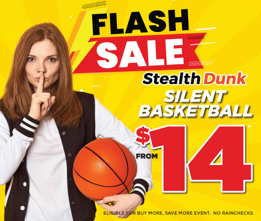 Stealth Dunk Silent Basketball Flash Sale