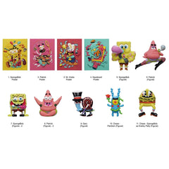 Nickelodeon: SpongeBob SquarePants 3D Series 7 Foam Bag Clip Blind Bag (1pc) Simple SpongeBob SquarePants