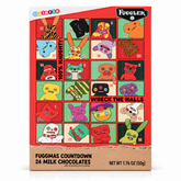 Fuggler Fuggmas Milk Chocolate 24-Day Countdown Advent Calendar (1.76oz)