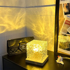 NorthernVibes: LED Cube Night Light w/ Remote Control Simple Showcase