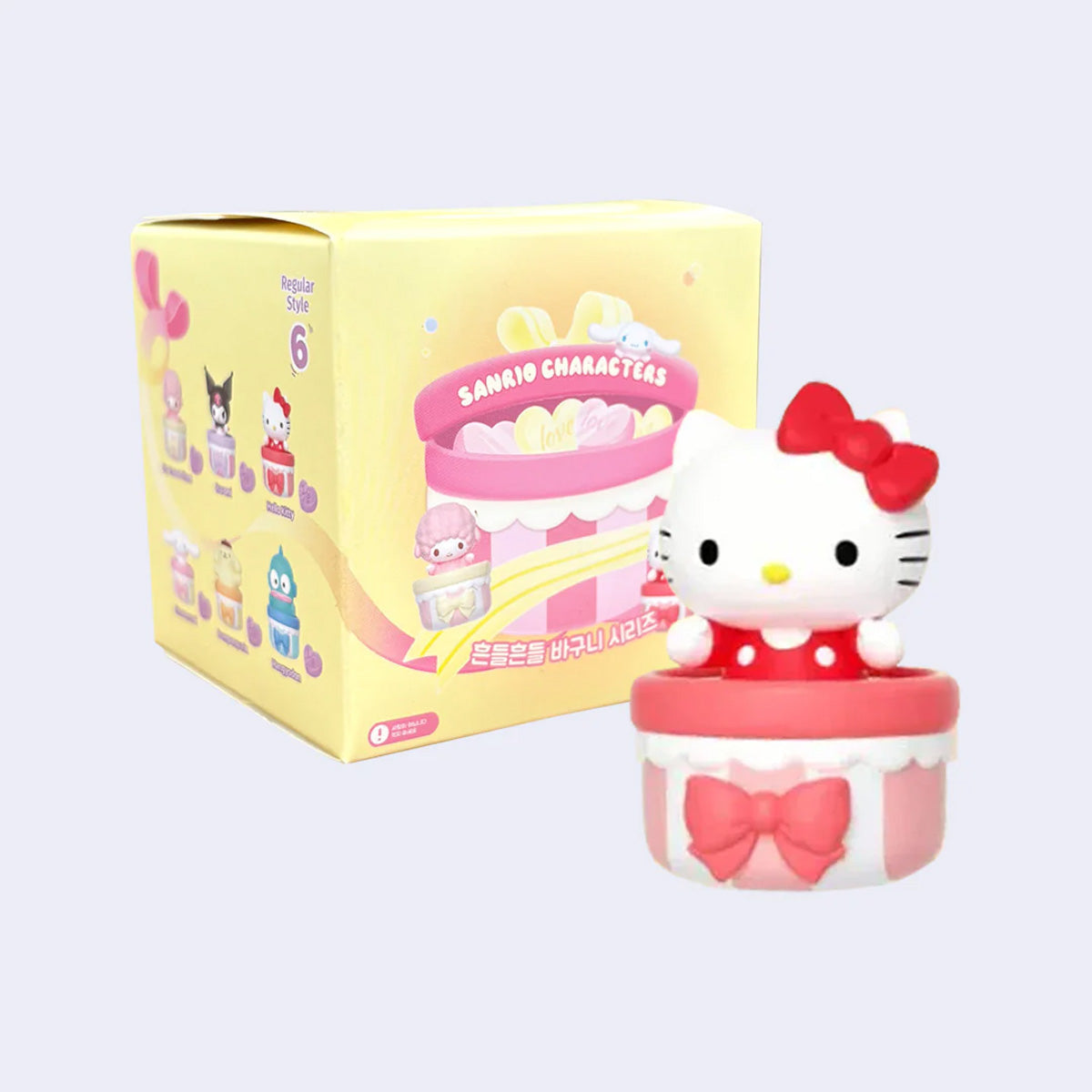 Sanrio: Wobble Basket Collectible Figurine Blind Box Simple Hello Kitty