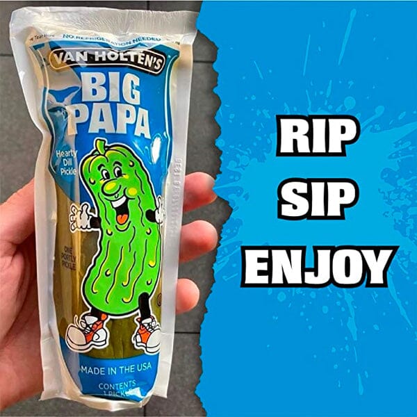 Van Holten's Pouched Pickle | Big Papa: Hearty Dill Pickle Simple Showcase