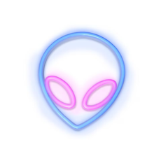 Illumina: Alien Neon Sign Led Light Simple Exclusive