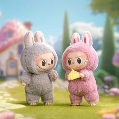 Pop Mart x THE MONSTERS: Exciting Macaron Series Plush Keyring Figurine Blind Box (1pc) Simple Pop Mart