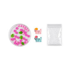 LIT Slime Animal Charms Collection Scented Slime Jar (7.1oz) Axolotl Zen