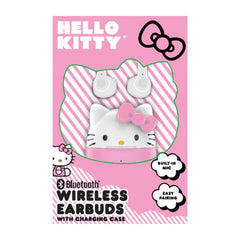 Hello Kitty Sanrio 50th Anniversary Pink Bluetooth Earbud Headphones "Showcase Exclusive" Simple Hello Kitty