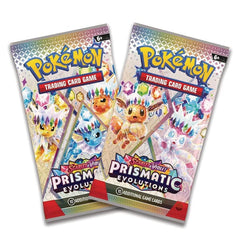 Pokémon TCG: Scarlet & Violet Prismatic Evolutions Collectible Mini Tin (Style Ships Assorted) Simple Pokémon