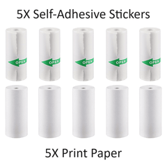 GearWaves: Mini Printer Paper Refills 10PK Simple Showcase