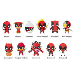 Deadpool 3D Anime Bag Clips Series 3 Simple Deadpool