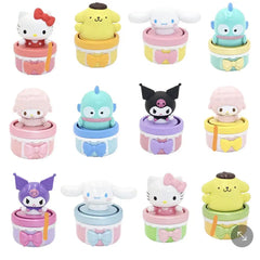 Sanrio: Wobble Basket Collectible Figurine Blind Box Simple Hello Kitty